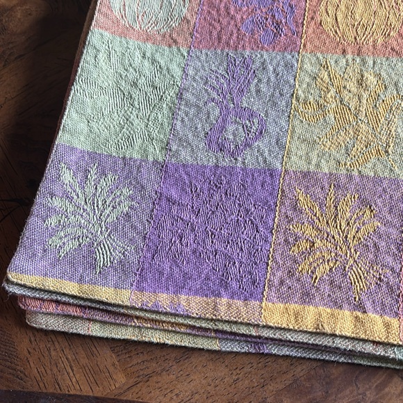 Fall themed set of 4 placemats 100% cotton  NWOT - Picture 4 of 8